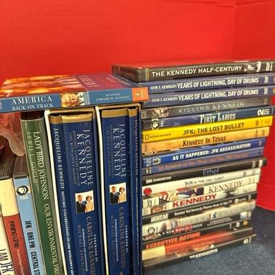 Lot 70 collection of various Kennedy media