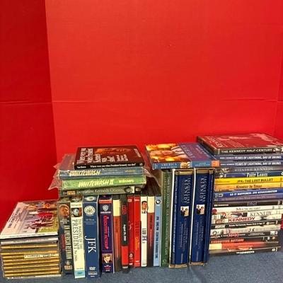 Lot 70 collection of various Kennedy media