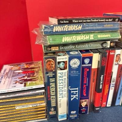 Lot 70 collection of various Kennedy media