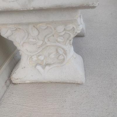 Concrete Garden Bench