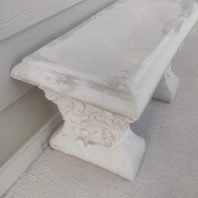 Concrete Garden Bench