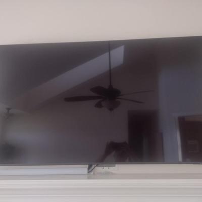 Samsung 65" Wall Mount Flat Screen TV with Remote