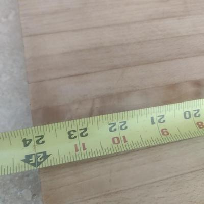 Large 24" Butcher Block Design Cutting Board