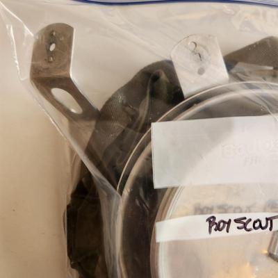 Sale Photo Thumbnail #361: This auction lot is for a Vintage Boy Scout Mess Kit.  This is an official Boy Scout Mess Kit from the 50's - in pretty good condition for its age.  Ready to use or display.