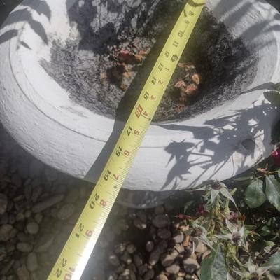 Concrete Two-Piece Pedestal Bird Bath Choice B