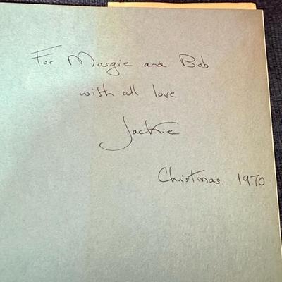 Lot 72 John F. Kennedy scrimshaw collector book gift from Jacqueline Kennedy to Robert McNamara