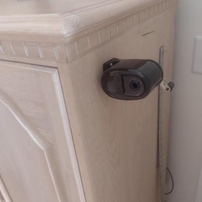 Modern Design Media Cabinet (No Contents)
