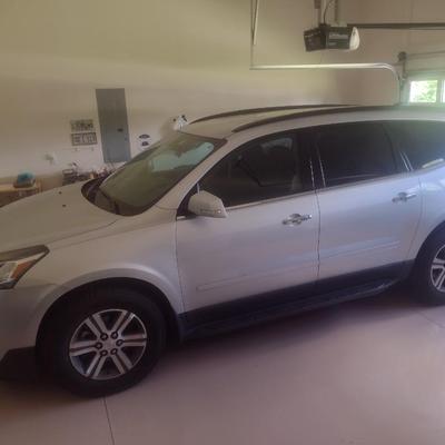 2016 Chevy Traverse LT AWD SUV with 45,000 Miles Clean Title