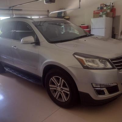 2016 Chevy Traverse LT AWD SUV with 45,000 Miles Clean Title