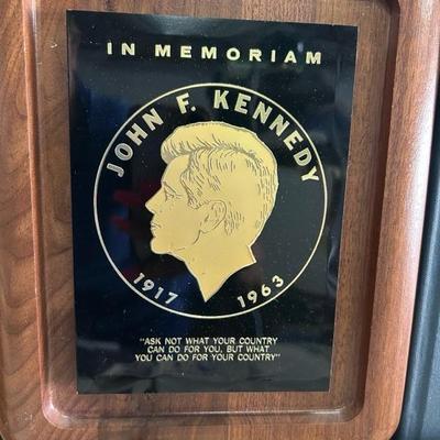 Lot 125 Kennedy memorabilia