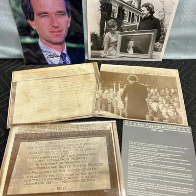 Lot 125 Kennedy memorabilia