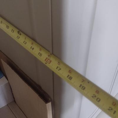 Composite Double Door Tall Storage Cabinet (No Contents)