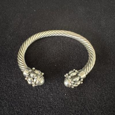 Braided Sterling Silver .925 Bracelet