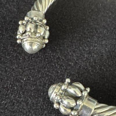 Braided Sterling Silver .925 Bracelet