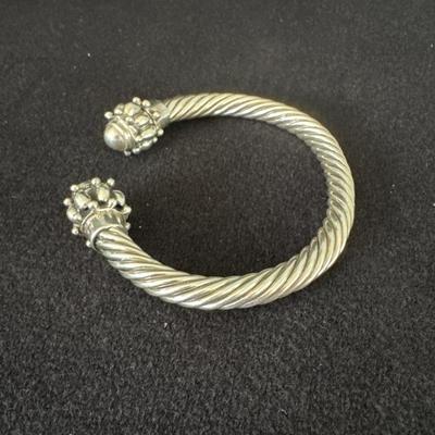 Braided Sterling Silver .925 Bracelet