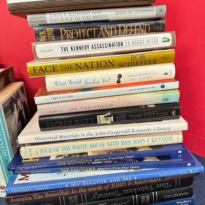 Lot 76 collection of Kennedy related books