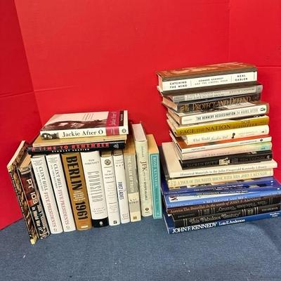 Lot 76 collection of Kennedy related books