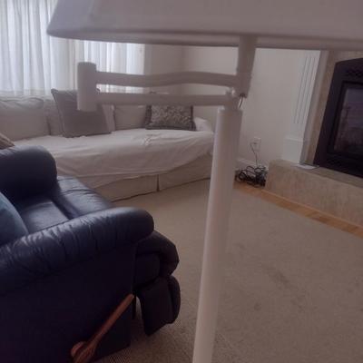 Metal Post Floor Lamp with Shade