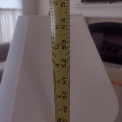 Metal Post Floor Lamp with Shade