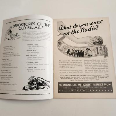 Sale Photo Thumbnail #393: This auction lot is for a copy of the L&N Employee Magazine - July 1934.  It appears to be in good condition for its age.