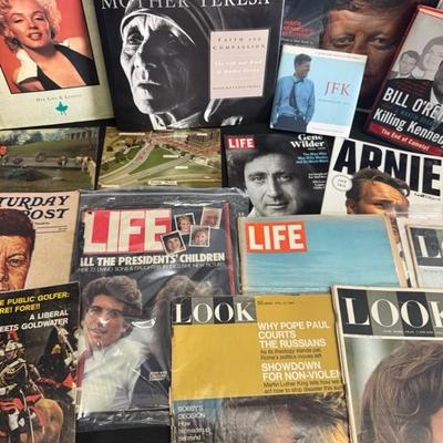 Lot 95 collection of books,magazines and cards