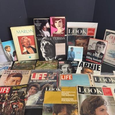 Lot 95 collection of books,magazines and cards