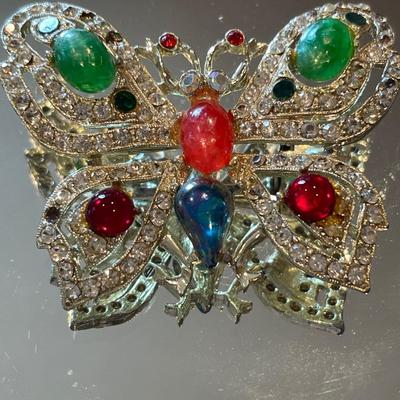 Lovely jelly belly butterfly brooch