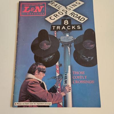 Sale Photo Thumbnail #401: This auction lot is for a copy of the L&N Employee Magazine - February 1974.  The magazine appears to be in good condition for its age.