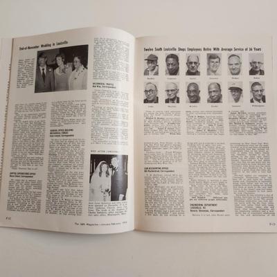 Sale Photo Thumbnail #405: This auction lot is for a copy of the L&N Employee Magazine - February 1974.  The magazine appears to be in good condition for its age.