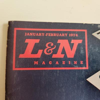 Sale Photo Thumbnail #402: This auction lot is for a copy of the L&N Employee Magazine - February 1974.  The magazine appears to be in good condition for its age.
