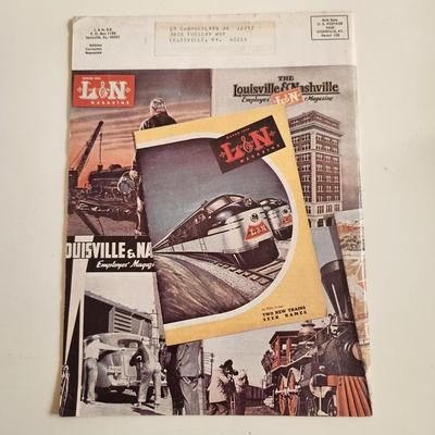 Sale Photo Thumbnail #407: This auction lot is for a copy of the L&N Employee Magazine - May-June 1974.  The magazine appears to be in good condition for its age.  This is the Farewell Edition - No. 578.