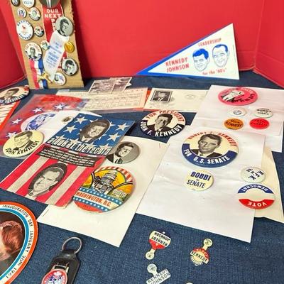 Lot 79 collection of Kennedy related items