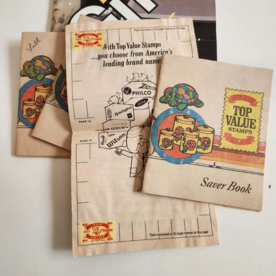 Sale Photo Thumbnail #417: This auction lot is for a grouping of Top Value Stamp Books & a Redemption Catalog.  Remember these?  Get yours here.