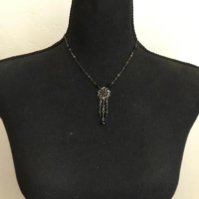 art, deco style necklace