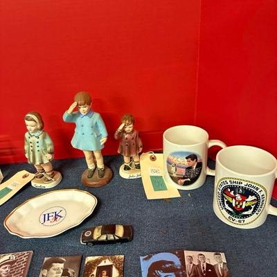 Lot 80 collection of Kennedy memorabilia