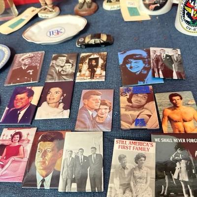 Lot 80 collection of Kennedy memorabilia
