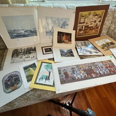 Lot 409 Asst Prints #1