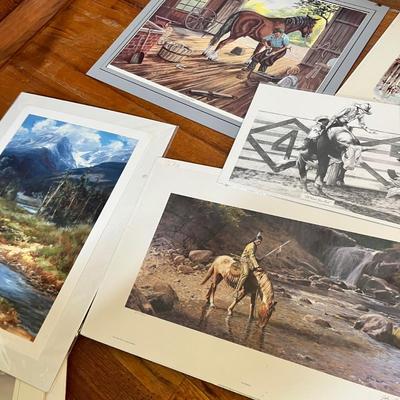 Lot 410 Asst Prints #2