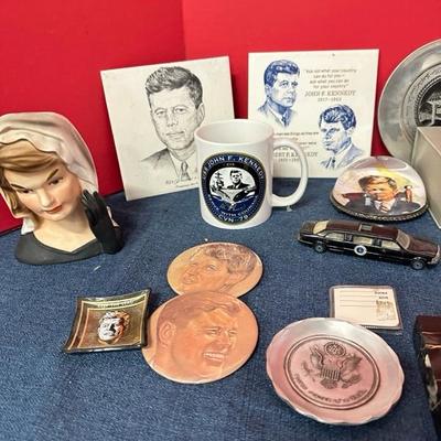 Lot 81 collection of Kennedy memorabilia