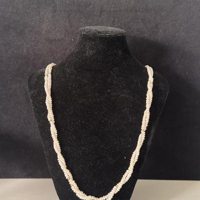 Pearl & 14k Gold Necklace