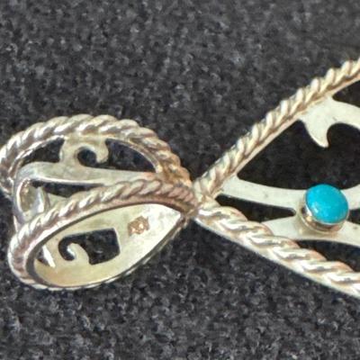 Sterling Silver .925 turquoise Pendants/Charms