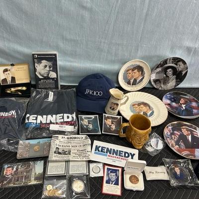 Lot 131 Kennedy memorabilia