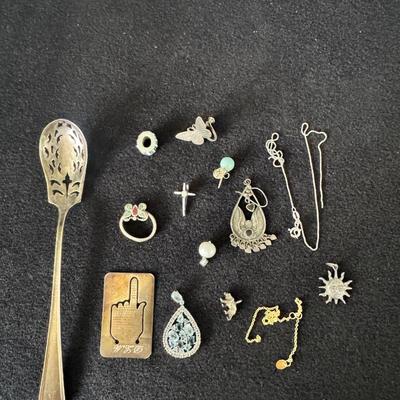 Sterling Silver .925 Smalls lot - Broken/Scrap