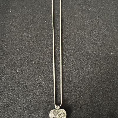 Sterling Silver .925 Heart Necklace