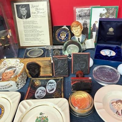 Lot 88 collection of Kennedy related memorabilia