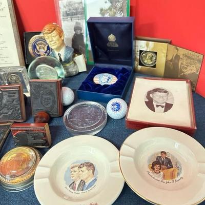 Lot 88 collection of Kennedy related memorabilia