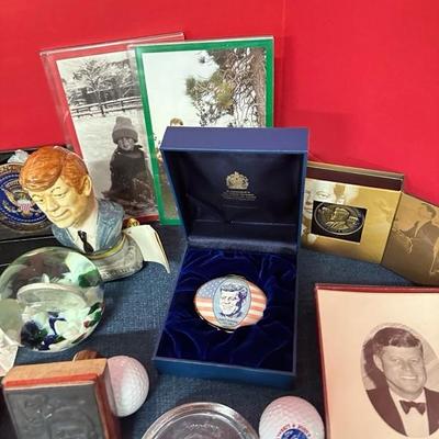 Lot 88 collection of Kennedy related memorabilia