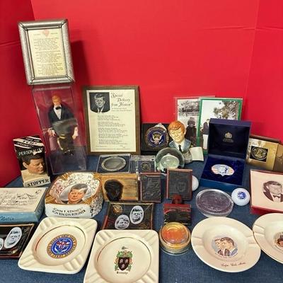 Lot 88 collection of Kennedy related memorabilia