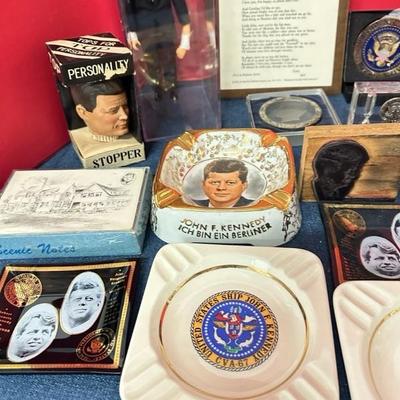 Lot 88 collection of Kennedy related memorabilia