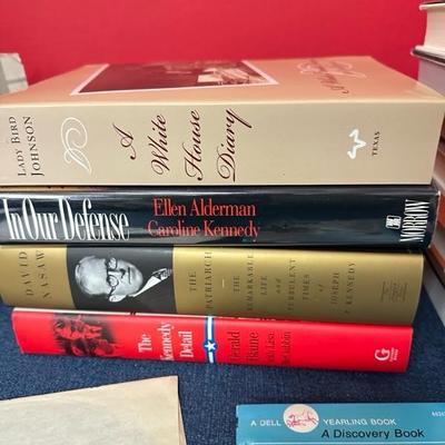 Lot 89 collection of Kennedy related books and media